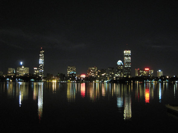 Boston Waterfront at Night
